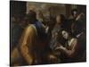 Christ Disputing with the Doctors, 1660S-Gregorio Preti-Stretched Canvas