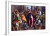 Christ Drives the Dealers from the Temple-El Greco-Framed Art Print