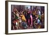 Christ Drives the Dealers from the Temple-El Greco-Framed Art Print