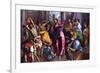 Christ Drives the Dealers from the Temple-El Greco-Framed Art Print