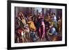 Christ Drives the Dealers from the Temple-El Greco-Framed Art Print
