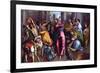 Christ Drives the Dealers from the Temple-El Greco-Framed Premium Giclee Print