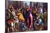 Christ Drives the Dealers from the Temple-El Greco-Mounted Premium Giclee Print