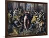 Christ Driving Moneychangers from Temple-El Greco-Framed Giclee Print