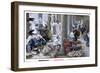 Christ Driving Out Them That Sold and Bought from the Temple-James Tissot-Framed Giclee Print