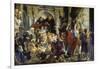 Christ Driving the Merchants from the Temple-Jacob Jordaens-Framed Premium Giclee Print