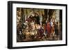 Christ Driving the Merchants from the Temple-Jacob Jordaens-Framed Giclee Print