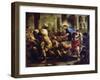 Christ Driving the Merchants from the Temple-Luca Giordano-Framed Giclee Print