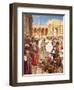 Christ Driving the Money Changers from the Temple-William Brassey Hole-Framed Premium Giclee Print