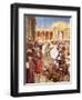 Christ Driving the Money Changers from the Temple-William Brassey Hole-Framed Premium Giclee Print