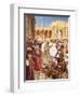 Christ Driving the Money Changers from the Temple-William Brassey Hole-Framed Premium Giclee Print