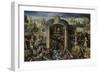 Christ Driving the Money Changers from the Temple-null-Framed Giclee Print