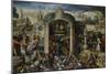 Christ Driving the Money Changers from the Temple-null-Mounted Giclee Print