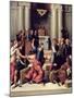 Christ Driving the Money-Changers from the Temple-Benvenuto Tisi Da Garofalo-Mounted Giclee Print