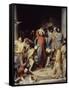 Christ Driving the Money Changers Out of Temple-Carl Bloch-Framed Stretched Canvas