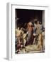 Christ Driving the Money Changers Out of Temple-Carl Bloch-Framed Giclee Print