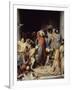 Christ Driving the Money Changers Out of Temple-Carl Bloch-Framed Giclee Print