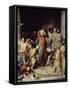 Christ Driving the Money Changers Out of Temple-Carl Bloch-Framed Stretched Canvas