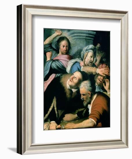 Christ Driving the Moneychangers from the Temple, 1626-Rembrandt van Rijn-Framed Giclee Print