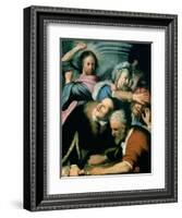 Christ Driving the Moneychangers from the Temple, 1626-Rembrandt van Rijn-Framed Giclee Print