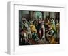 Christ Driving the Moneylenders from the Temple, 1600-El Greco-Framed Premium Giclee Print