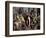 Christ Driving the Traders from the Temple, circa 1600-El Greco-Framed Giclee Print