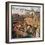 Christ Driving the Traders from the Temple' (Detail), C1584-1638-Pieter Brueghel the Younger-Framed Giclee Print