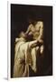 Christ Embracing Saint Bernard, Ca. 1626-Francisco Ribalta-Framed Giclee Print