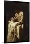 Christ Embracing Saint Bernard, Ca. 1626-Francisco Ribalta-Framed Giclee Print