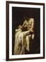 Christ Embracing Saint Bernard, Ca. 1626-Francisco Ribalta-Framed Giclee Print