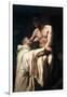 Christ Embracing St. Bernard-Francisco Ribalta-Framed Giclee Print