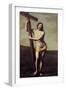 Christ Embracing the Cross-Guido Reni-Framed Premium Giclee Print