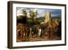 Christ Entering Jerusalem, 1551-1600-Jan van Hemessen-Framed Giclee Print