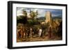 Christ Entering Jerusalem, 1551-1600-Jan van Hemessen-Framed Giclee Print