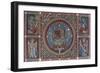 Christ Enthroned, Detail from the Painted Wooden Ceiling, Church of St Michael-null-Framed Giclee Print