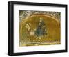 Christ Enthroned; Grand Logothete Theodore Metochites Presents the Model of the Hora Church-null-Framed Premium Giclee Print