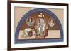 Christ Enthroned, Late 9th Century-null-Framed Giclee Print