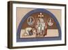 Christ Enthroned, Late 9th Century-null-Framed Giclee Print