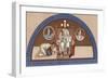 Christ Enthroned, Late 9th Century-null-Framed Giclee Print