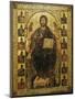 Christ Enthroned with Apostles-null-Mounted Giclee Print