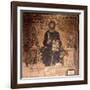 Christ Enthroned with Constantine XI and Empress Zoe-null-Framed Giclee Print