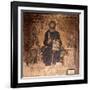 Christ Enthroned with Constantine XI and Empress Zoe-null-Framed Giclee Print