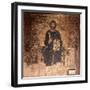 Christ Enthroned with Constantine XI and Empress Zoe-null-Framed Giclee Print