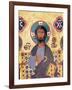 Christ Enthroned-Russian School-Framed Giclee Print