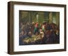 Christ Expelling The Sellers From The Temple-Jean-Baptiste Jouvenet-Framed Giclee Print