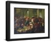 Christ Expelling The Sellers From The Temple-Jean-Baptiste Jouvenet-Framed Giclee Print