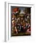 Christ Falls on the Way to Calvary, 1515-1516-Raphael-Framed Giclee Print