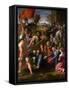 Christ Falls on the Way to Calvary, 1515-1516-Raphael-Framed Stretched Canvas