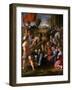 Christ Falls on the Way to Calvary, 1515-1516-Raphael-Framed Giclee Print