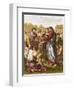 Christ Feedeth the Multitude-English-Framed Premium Giclee Print